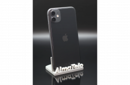 Apple iPhone 11 128 GB Black 100% akku - 12 HÓ GARANCIA