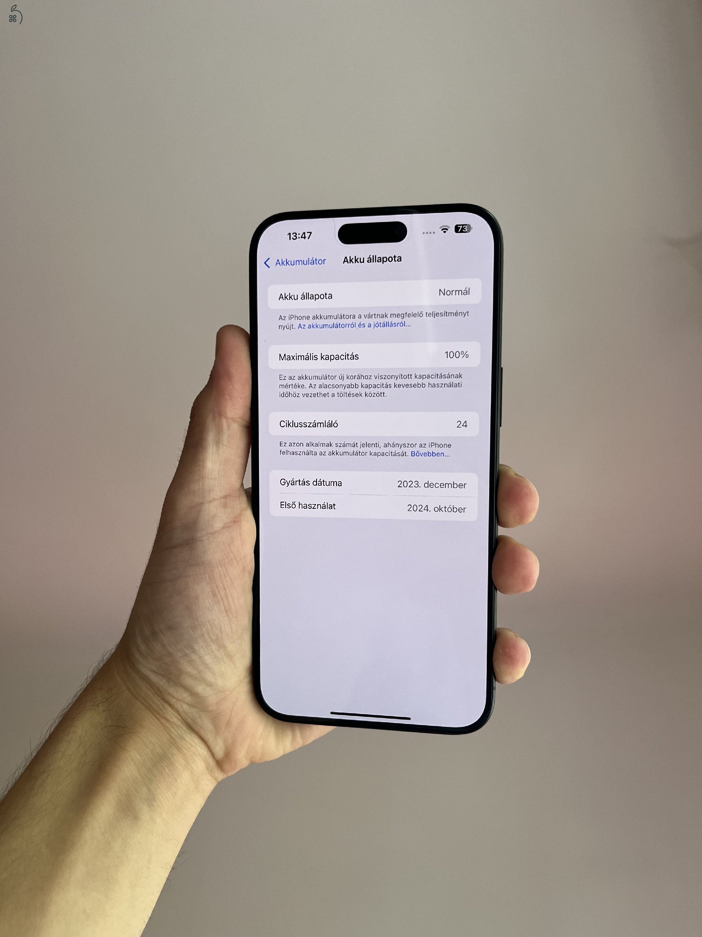 Iphone 15 pro max 256gb