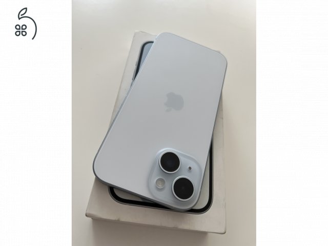 iPhone 15 128GB Független! Új állapot! Akku 100%! 