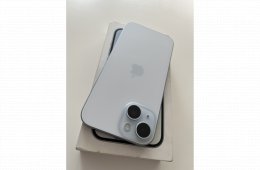 iPhone 15 128GB Független! Új állapot! Akku 100%! 