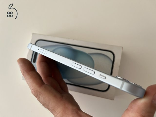 iPhone 15 128GB Független! Új állapot! Akku 100%! 