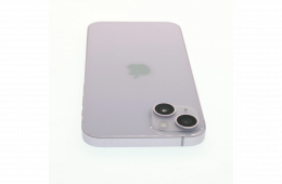 !! 1 ÉV GARANCIA !! Apple iPhone 14 Plus 256 GB Purple 100% – ESIM