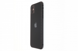 !! 1 ÉV GARANCIA !! Apple iPhone 11 64 GB Black 100%