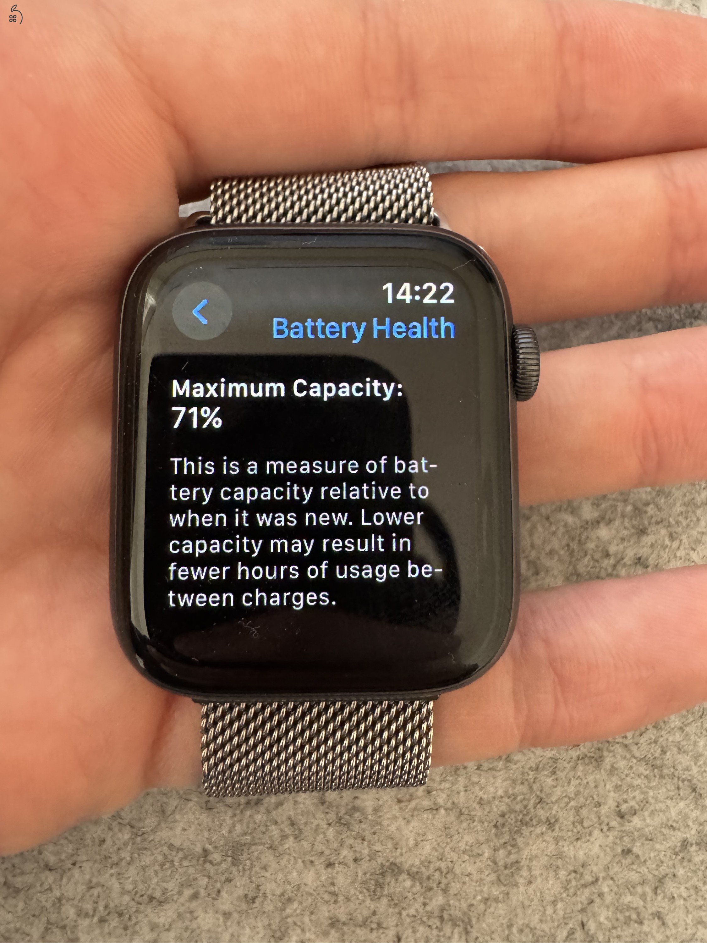 Apple Watch S5 - 44MM