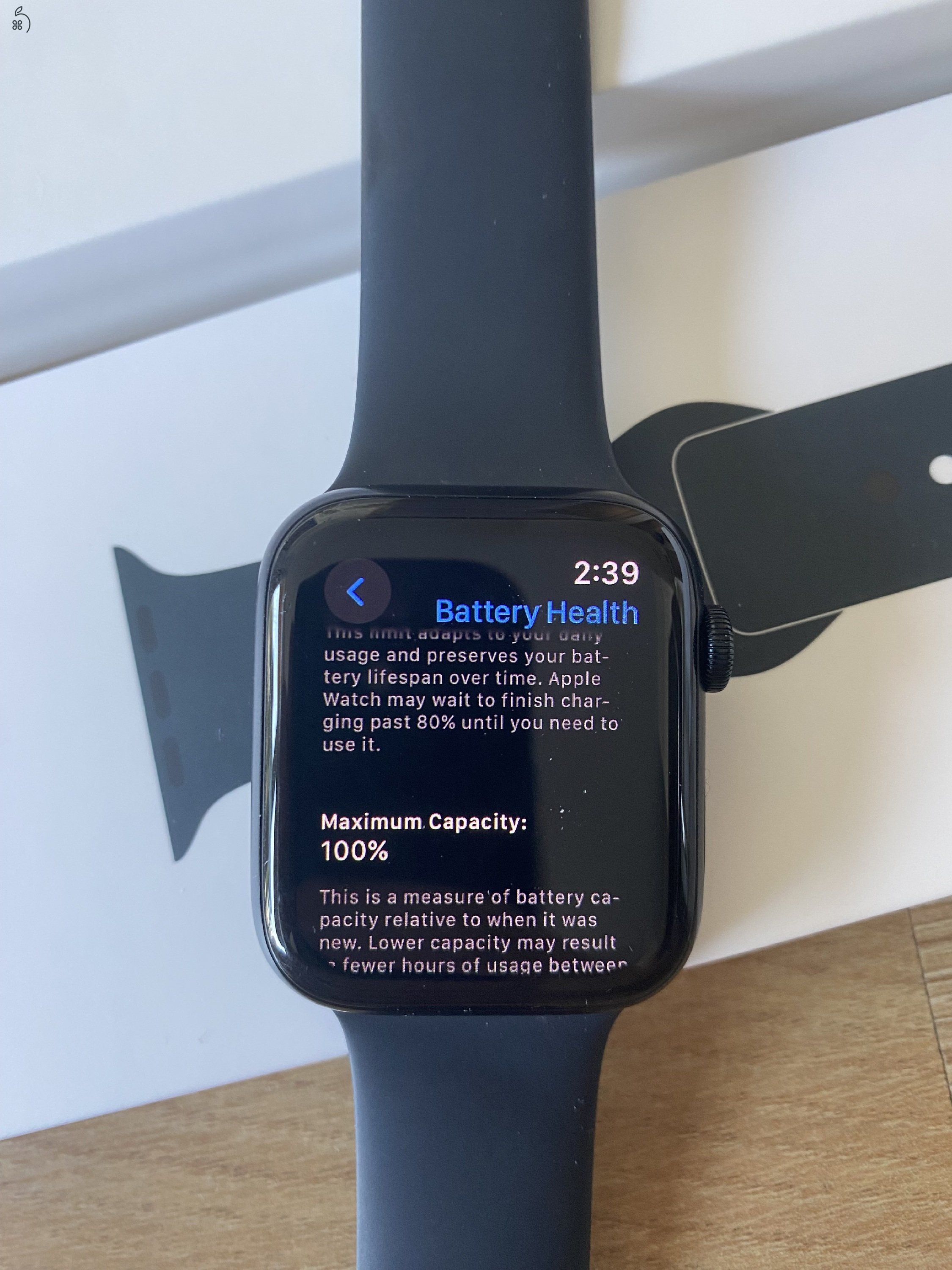 Apple watch SE 100%! 44mm