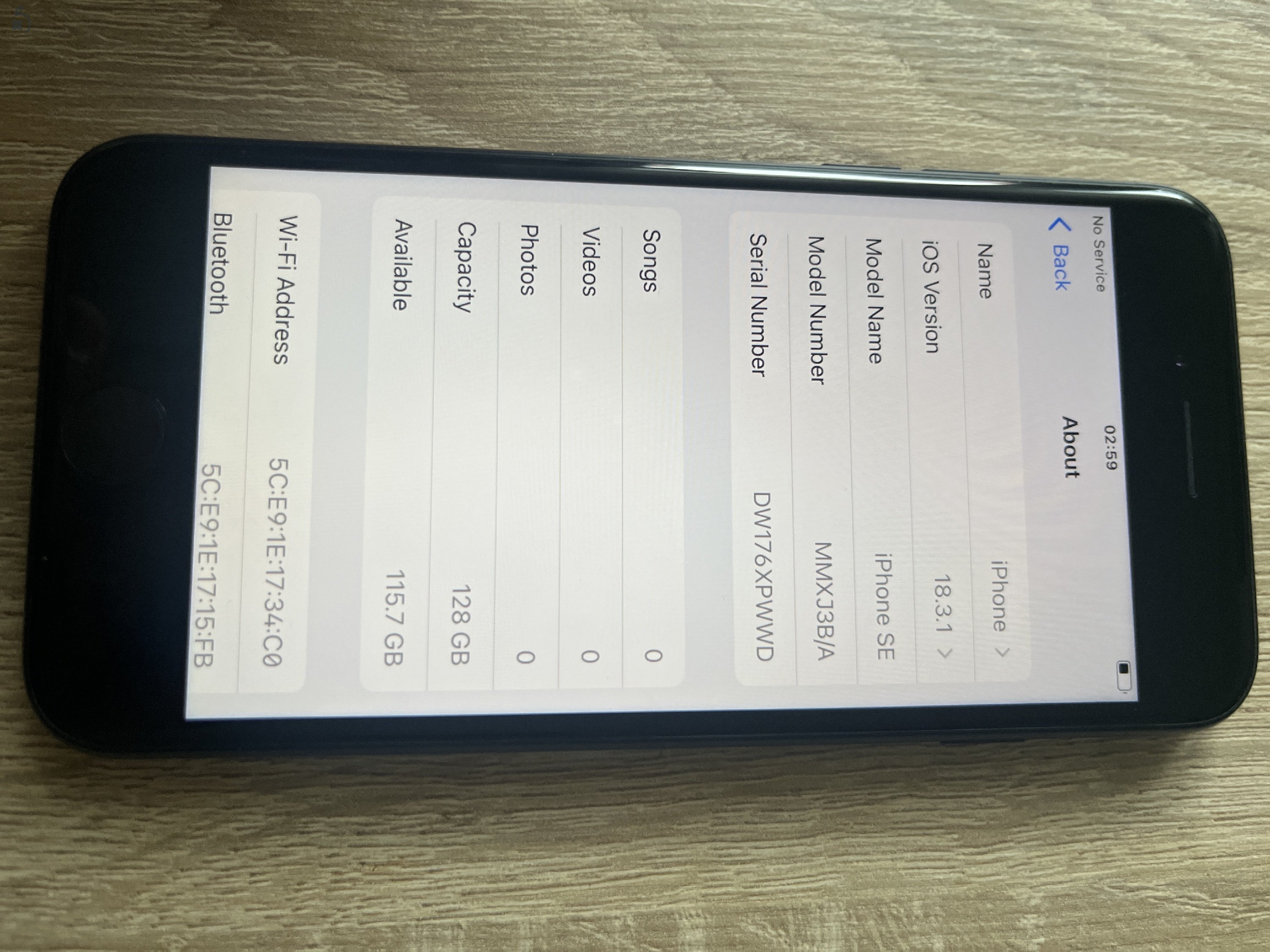 IPHONE SE 3 (2022) 128GB NAGYON SZÉP, MAGAS AKKUÁLLAPOT, ÜZLETBŐl