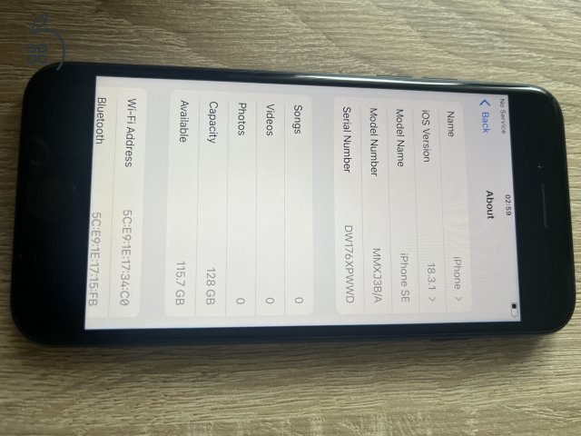 IPHONE SE 3 (2022) 128GB NAGYON SZÉP, MAGAS AKKUÁLLAPOT, ÜZLETBŐl