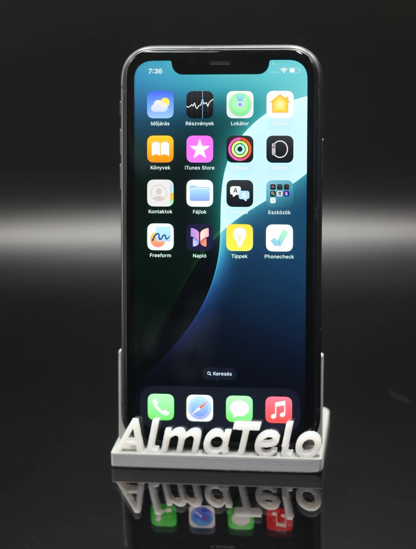 Apple iPhone 11 64 GB Black 100% akku - 12 HÓ GARANCIA