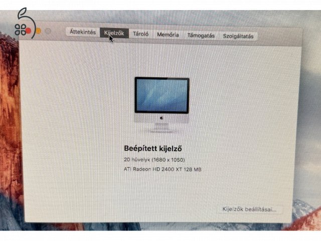 Eladó Apple iMac A1224