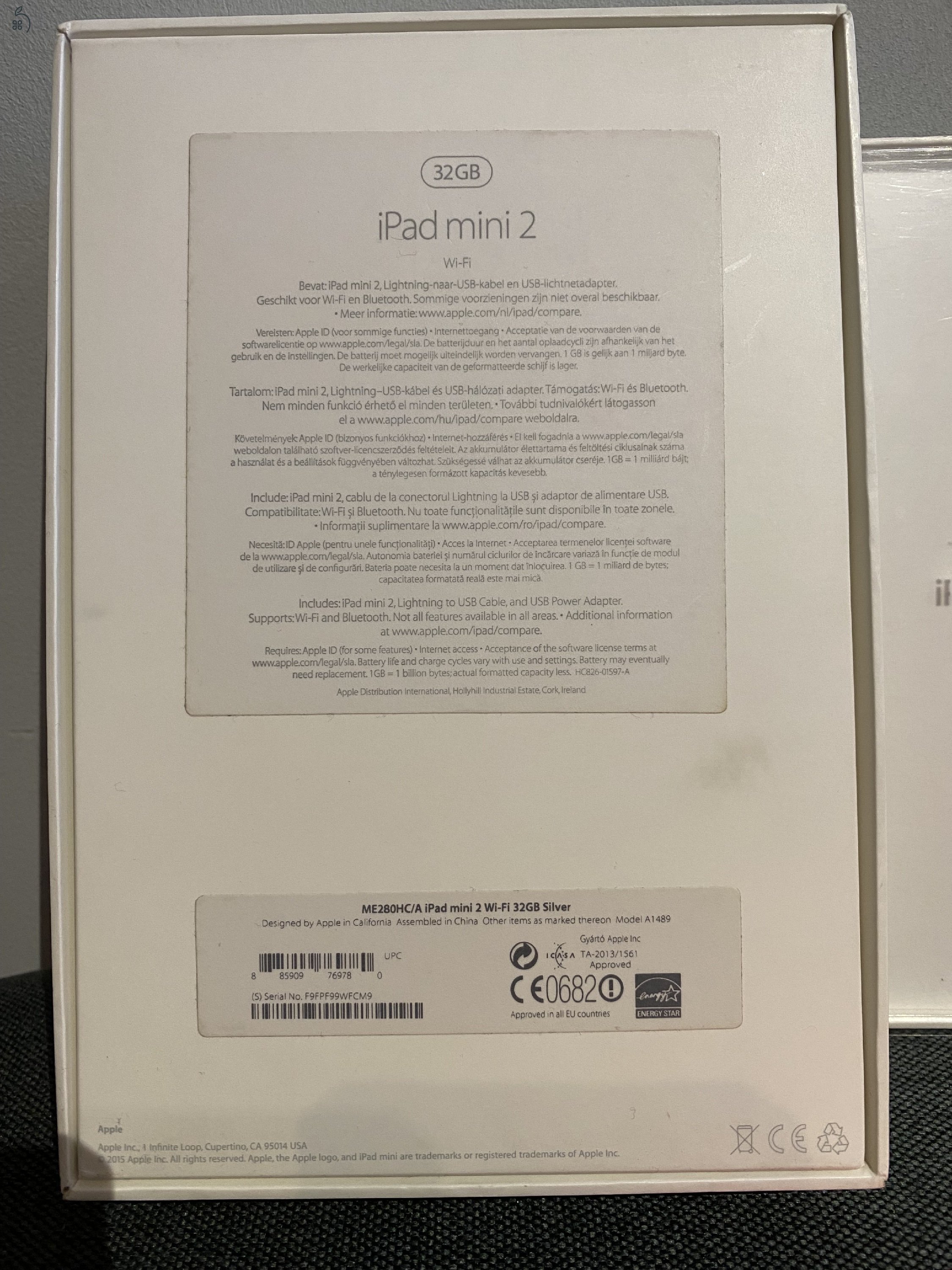 Apple iPad Mini 2  32 GB