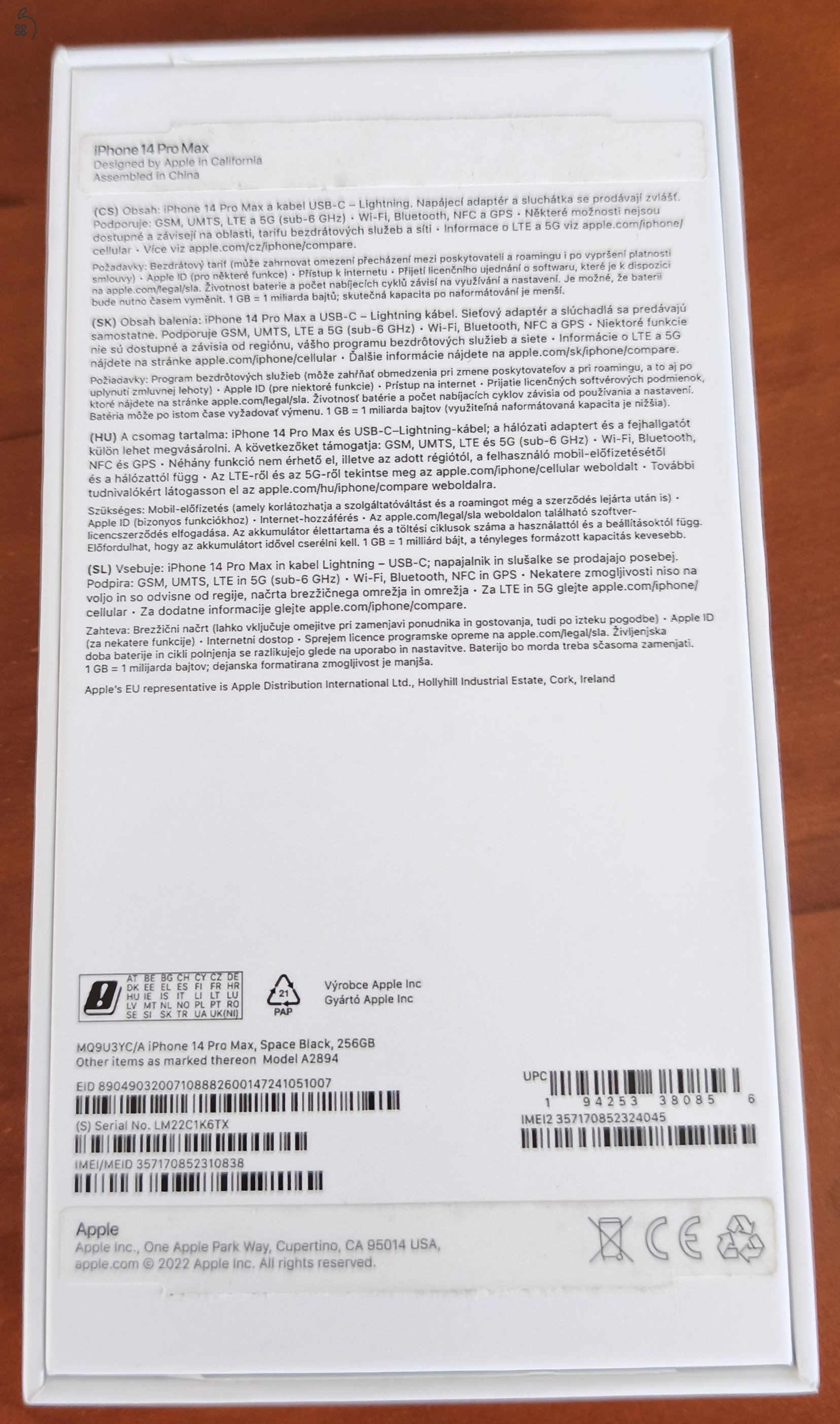 iPhone 14 Pro Max 256Gb