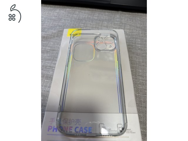 Új Iphone 13/13Pro és 14 Baseus átlátszó szilikon tok