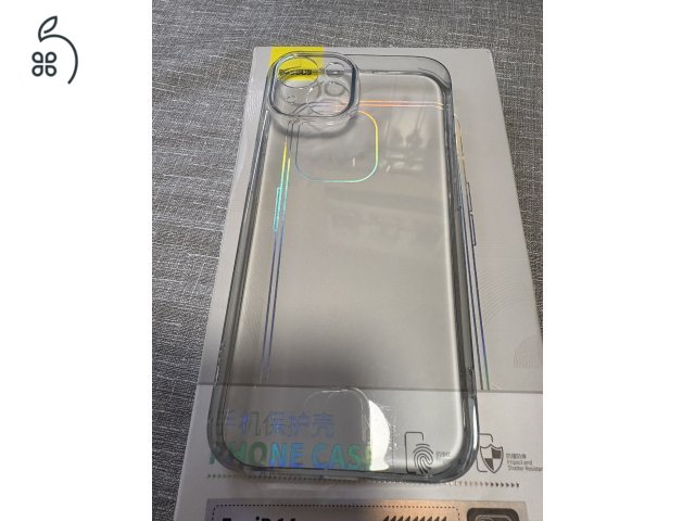 Új Iphone 13/13Pro és 14 Baseus átlátszó szilikon tok