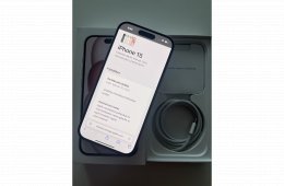 iPhone 15 128GB Apple garancia! Akku 100%! Független! 