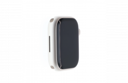 !! 1 ÉV GARANCIA !! Apple Watch Series 8 Wifi+Cell Starlight 41mm 90%