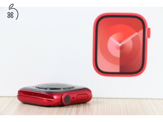 Apple Watch Series 9 45mm GPS – Stílusos teljesítmény a Product Red színben US-6474