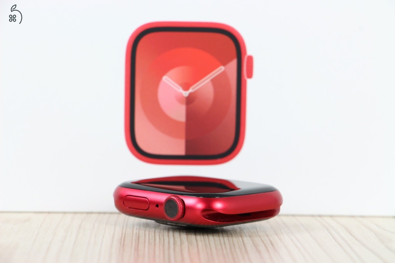 Apple Watch Series 9 45mm GPS – Stílusos teljesítmény a Product Red színben US-6474