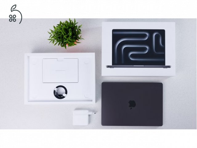 ÚJ MacBook Pro 14” (2023, M3 Max, 16 Core CPU, 40 Core GPU, 64GB RAM, 2TB