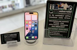 iPhone 15 Pro 256GB Független Megkímélt/1-3 hónap gar./Akku 89%/p4259