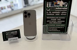 iPhone 15 Pro 256GB Független Megkímélt/1-3 hónap gar./Akku 89%/p4259