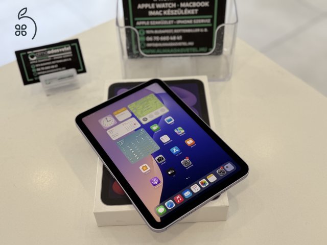 iPad Mini 7 128GB Wifi Hibátlan/2026.12.13.Gar./Akku 100%/p4260