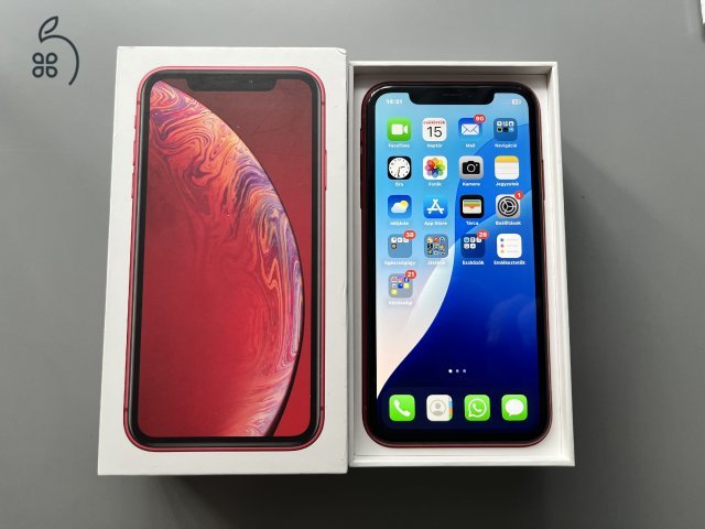 iPhone XR Product Red 128GB Független POSTÁZOM IS!