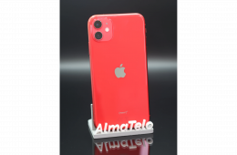 Apple iPhone 11 128 GB PRODUCT RED 100% akku - 12 HÓ GARANCIA