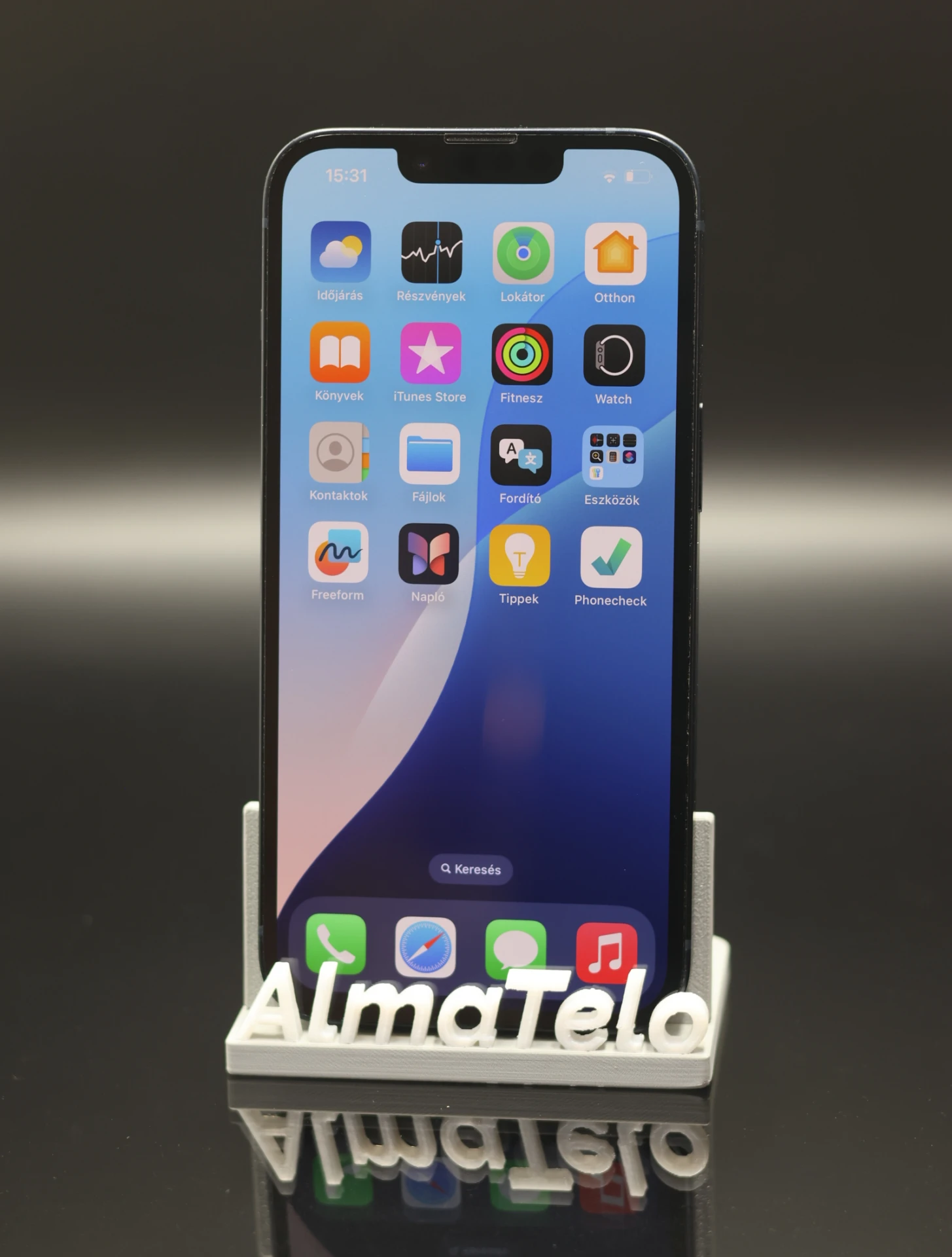 Apple iPhone 14 128 GB Midnight 100% akku - 12 HÓ GARANCIA