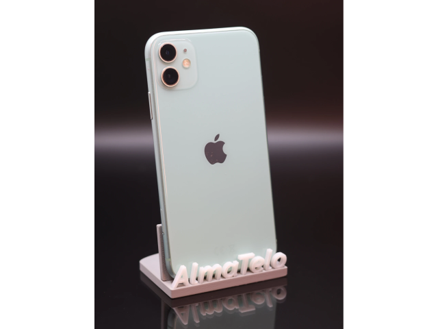Apple iPhone 11 128 GB Green 100% akku - 12 HÓ GARANCIA