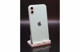 Apple iPhone 11 128 GB Green 100% akku - 12 HÓ GARANCIA