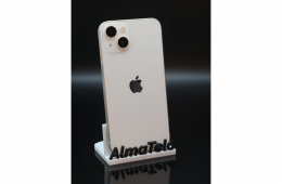 Apple iPhone 13 128 GB Starlight 100% akku - 12 HÓ GARANCIA