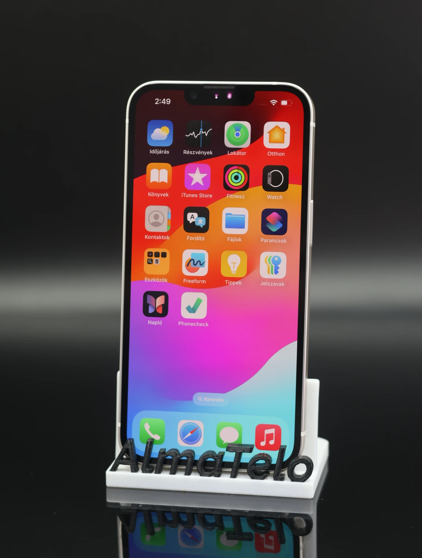 Apple iPhone 13 128 GB Starlight 88% akku - 12 HÓ GARANCIA