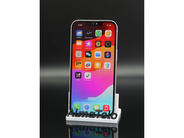 Apple iPhone 13 128 GB Starlight 88% akku - 12 HÓ GARANCIA