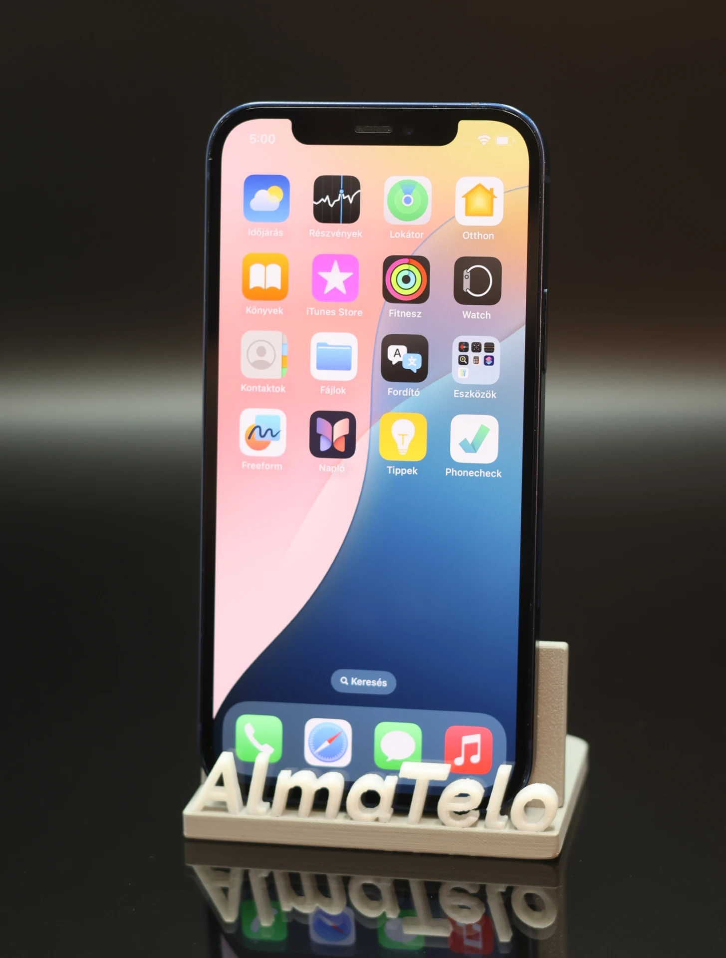 Apple iPhone 12 64 GB Blue 100% akku - 12 HÓ GARANCIA
