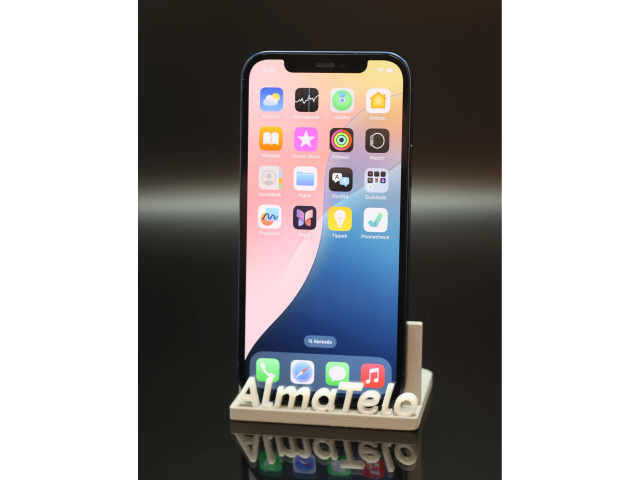 Apple iPhone 12 64 GB Blue 100% akku - 12 HÓ GARANCIA