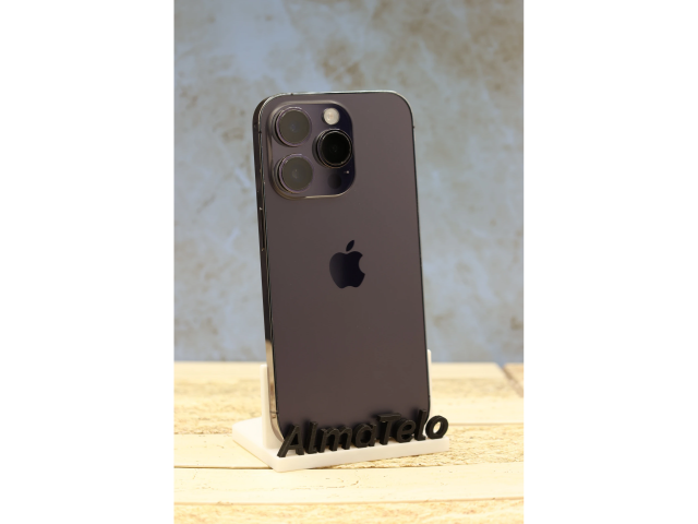 Apple iPhone 14 Pro 128 GB Deep Purple 100% akku - 12 HÓ GARANCIA
