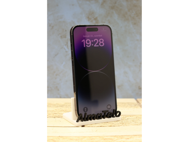 Apple iPhone 14 Pro 128 GB Deep Purple 100% akku - 12 HÓ GARANCIA