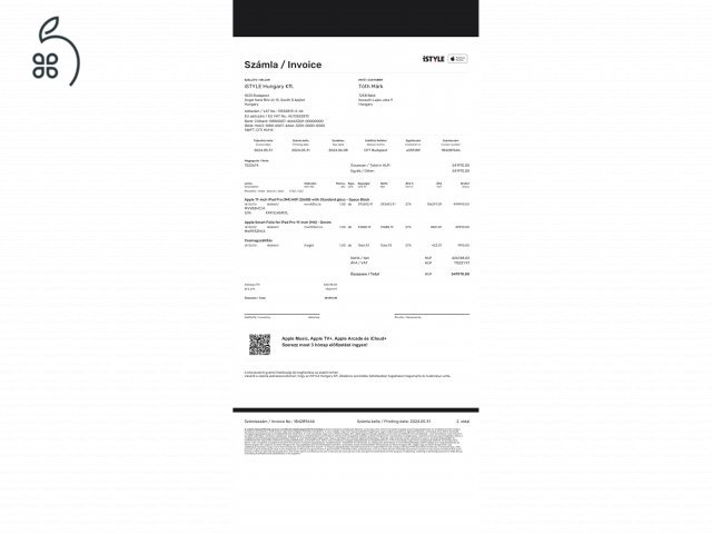 IPad Pro 256gb asztroszürke 2027.05.31-ig garanciális! + Eredeti Magic Keyboard tok+ Smart Folio!