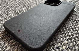 iPhone 15 Pro Max Eredeti Caudabe Sheath fekete MagSafe tok eladó