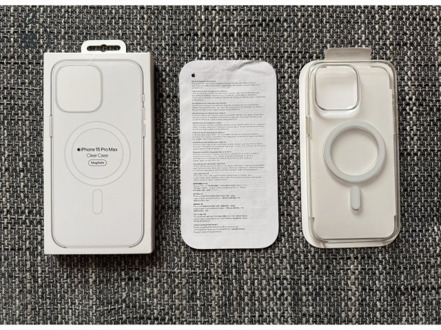 iPhone 15 Pro Max Eredeti Clear Case MagSafe tok eladó
