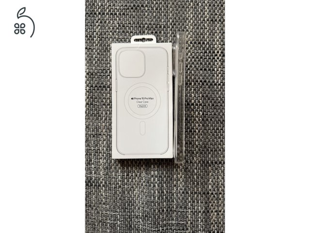 iPhone 15 Pro Max Eredeti Clear Case MagSafe tok eladó