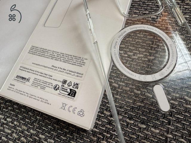 iPhone 15 Pro Max Eredeti Clear Case MagSafe tok eladó