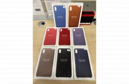 Vegyes iPhone gyári szilikon és bőrtok