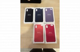 Vegyes iPhone gyári szilikon és bőrtok