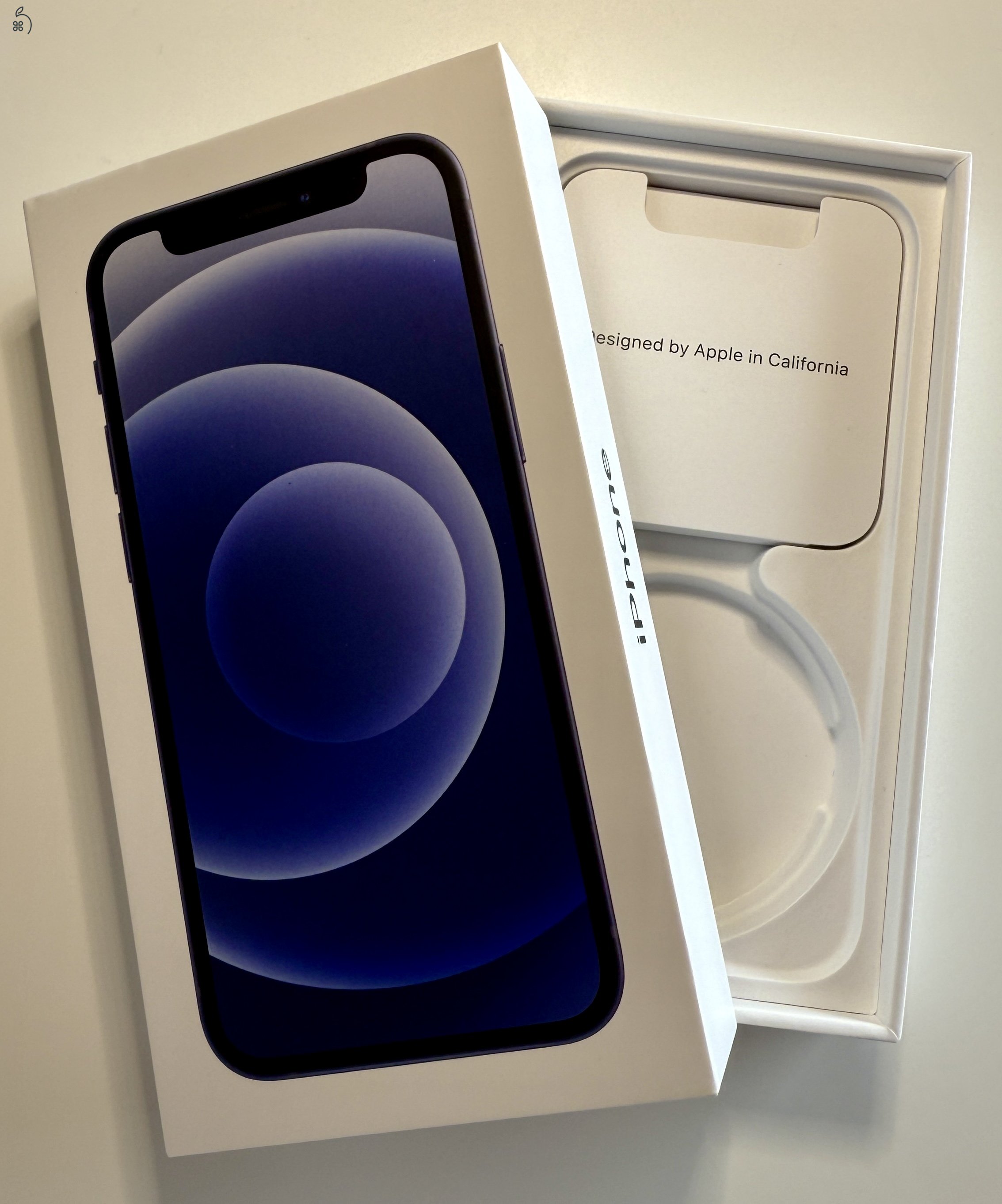 iPhone 12 Mini 128Gb / fekete / független / 100% akku / eredeti doboz