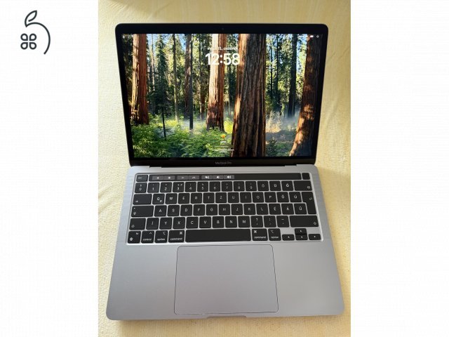 Eladó hibátlan MacBook Pro 13 , M1, 2020-as 256GB-os asztroszürke