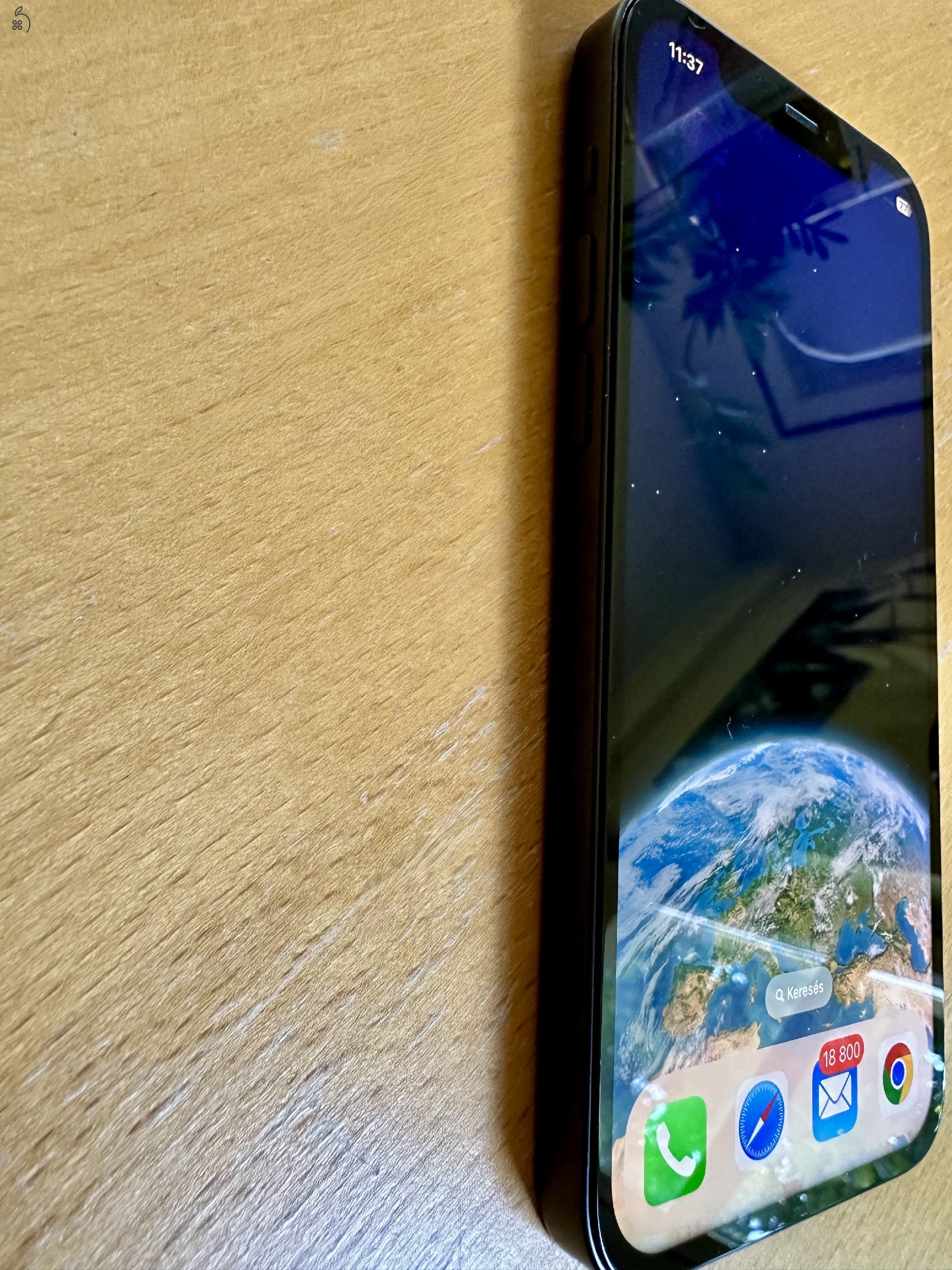 Kártyafüggetlen, karcmentes szép iPhone 12, 128 GB eladó