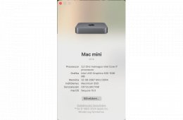 MacMini 2018 i7, 32GB, 1TB