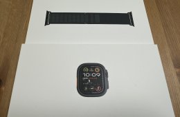 Apple Watch Ultra 2 GPS + Cellular Fekete Titán Tokkal és Sötétzöld szíjjal 2027.09.20.-ig garis