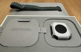 Apple Watch Ultra 2 GPS + Cellular Fekete Titán Tokkal és Sötétzöld szíjjal 2027.09.20.-ig garis